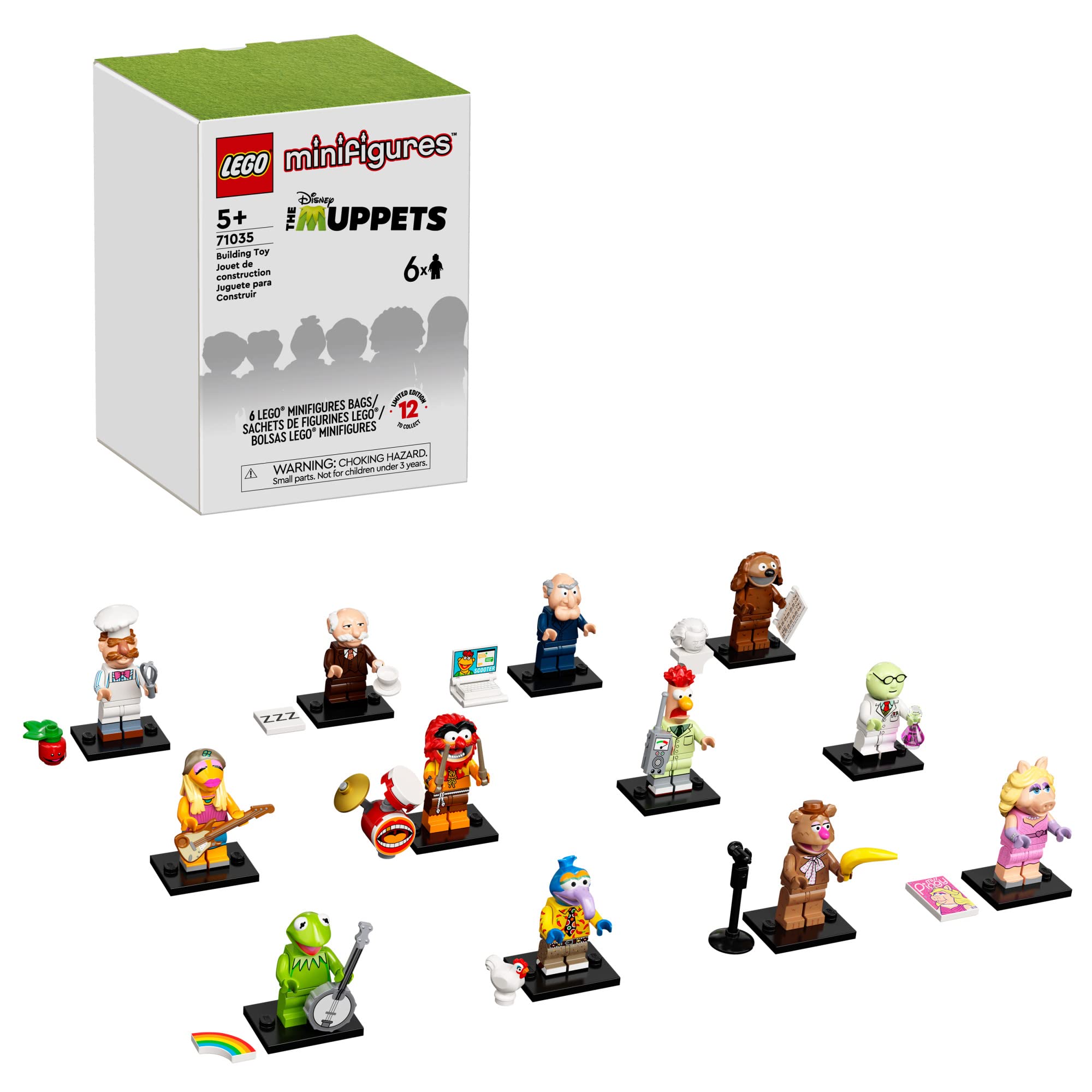 Minifiguras Lego de Juguete The Muppets Edición Limitada 71035 - Venta Internacional