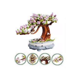Foto 1 | Juego de Bloques De Construcción Toy Potted Cherry Bonsai 462 Piezas - Venta Internacional