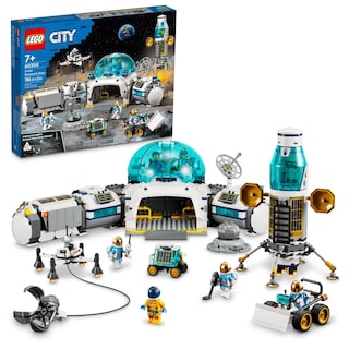 Foto 1 | Juguete Lego City Lunar Research Base Outer Space 60350 Con 6 Minifiguras De Astronautas - Venta Internacional.