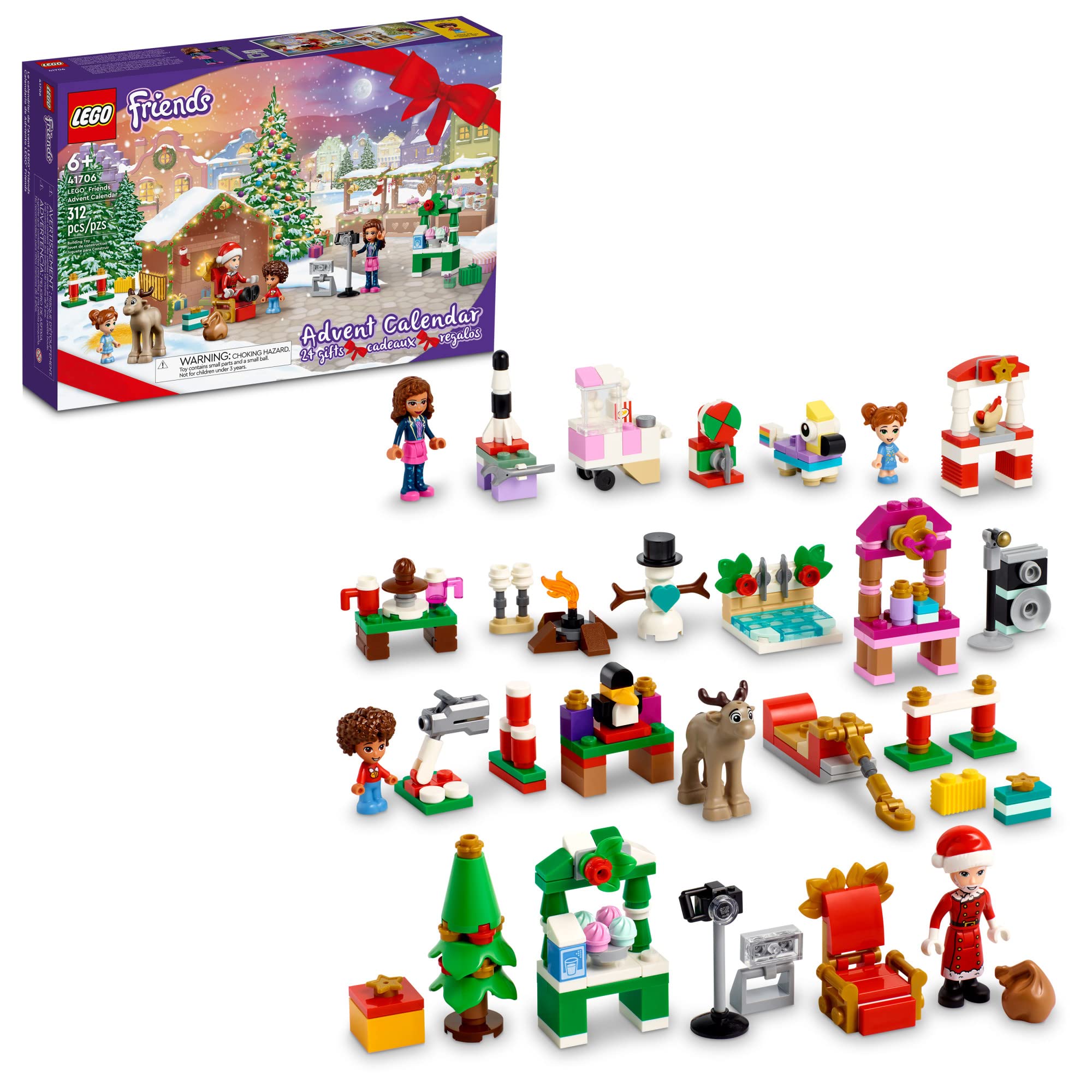 Foto 2 pulgar | Calendario de Adviento Lego Friends 2022 41706  - Venta Internacional