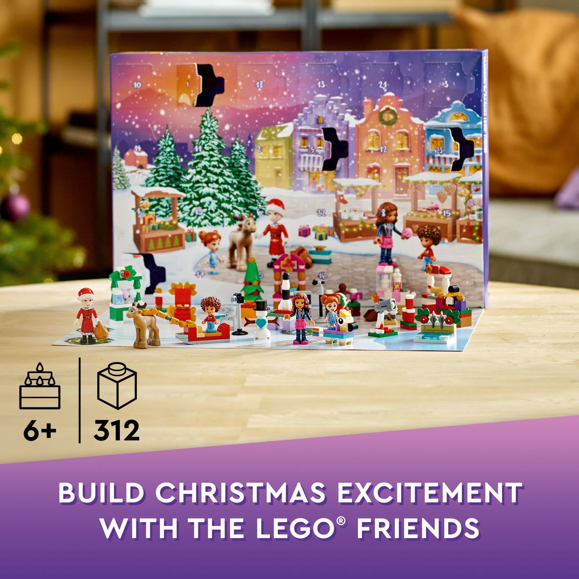 Foto 3 pulgar | Calendario de Adviento Lego Friends 2022 41706  - Venta Internacional