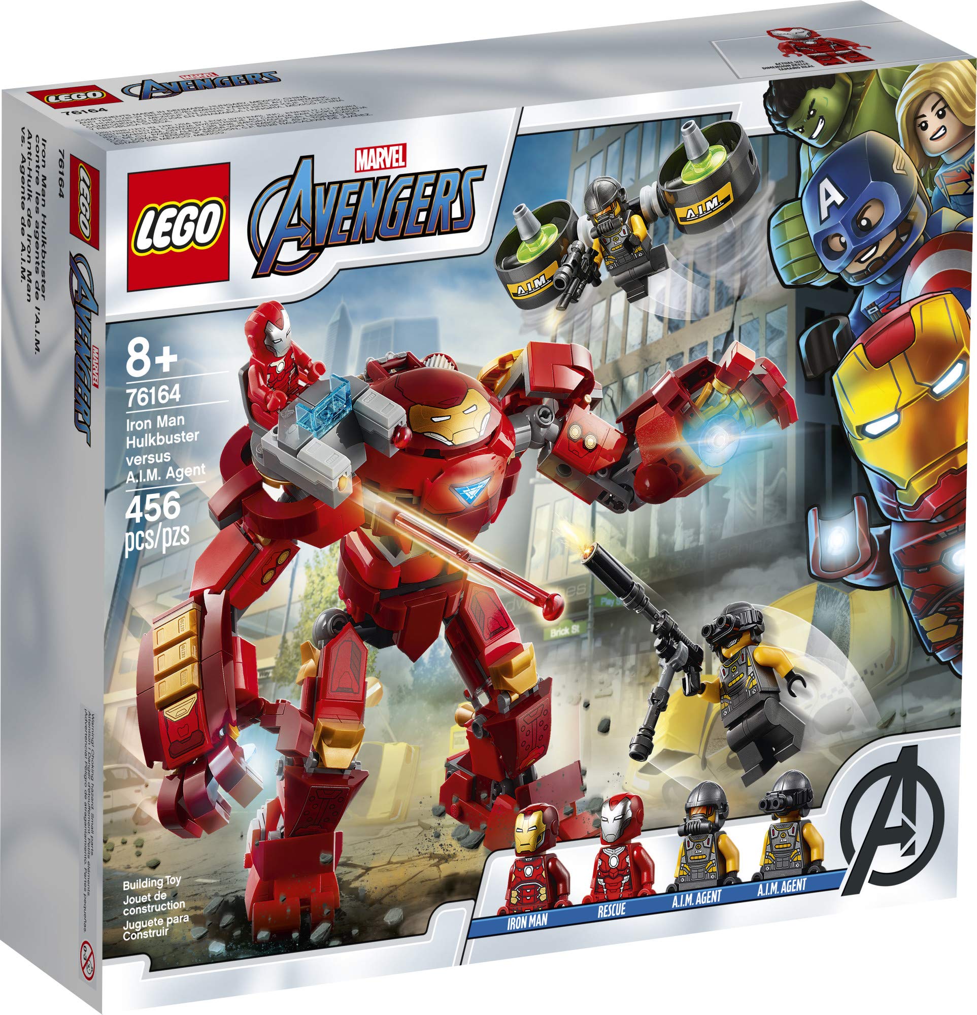 Foto 3 | Lego Marvel Avengers Iron Man Hulkbuster 76164 - Venta Internacional