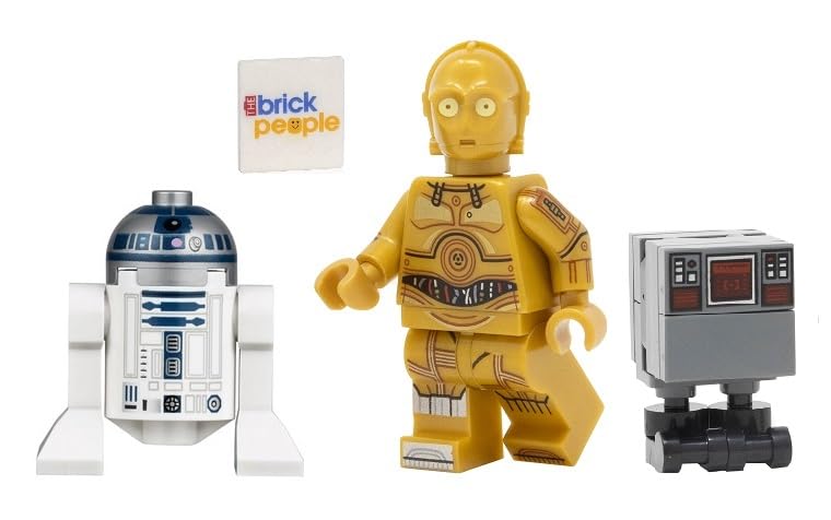 Minifiguras Lego Star Wars R2-d2 Y C-3po Con Gonk Droid - Venta Internacional