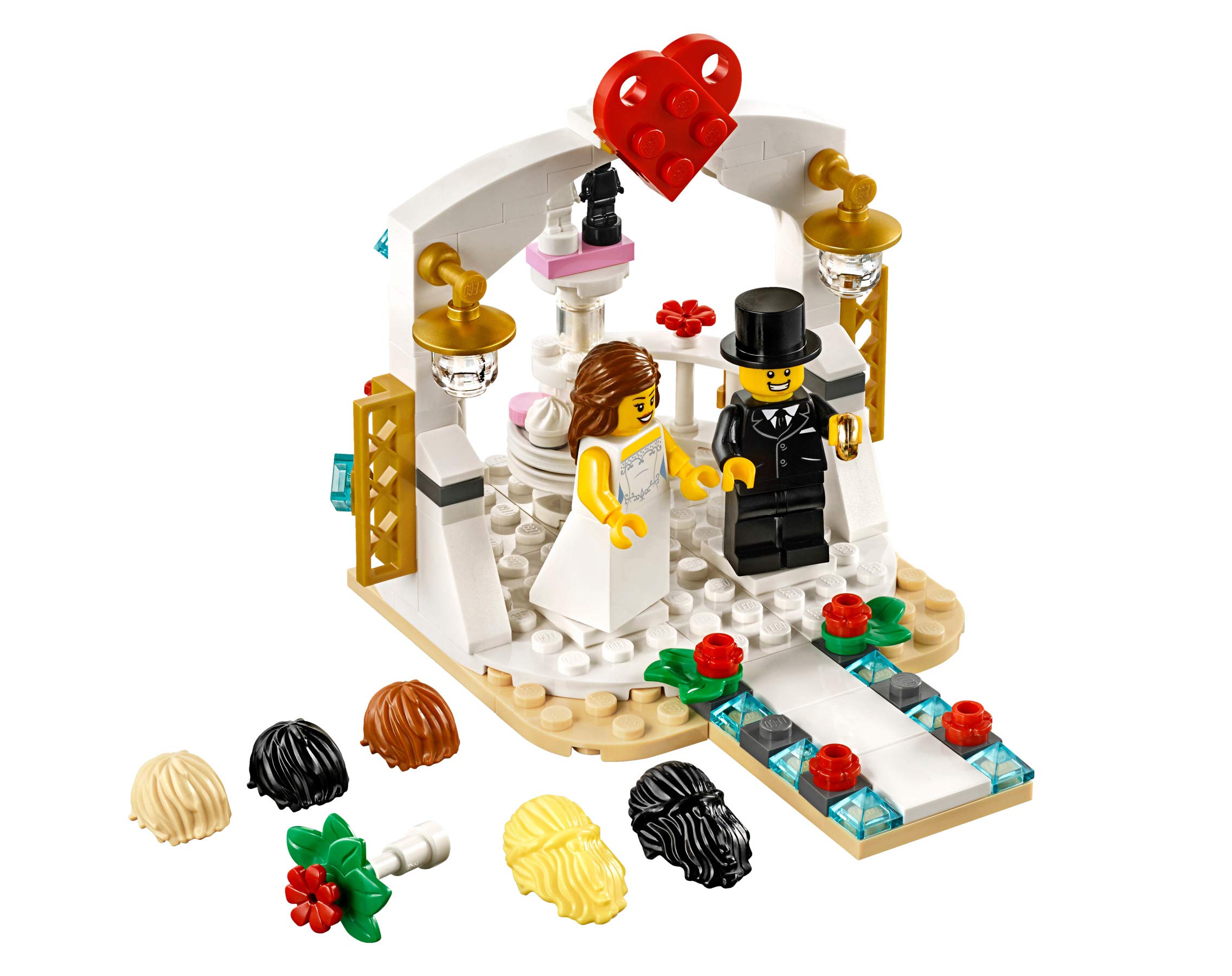 Foto 2 | Set de Obsequios de Boda Lego 40197 con 132 Piezas para Niños Mayores de 6 Años - Venta Internacional