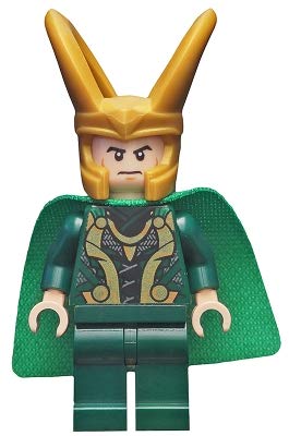 Foto 4 pulgar | Minifigura Lego Superheroes Loki Con Cetro Y Tesseracto 6+ - Venta Internacional.