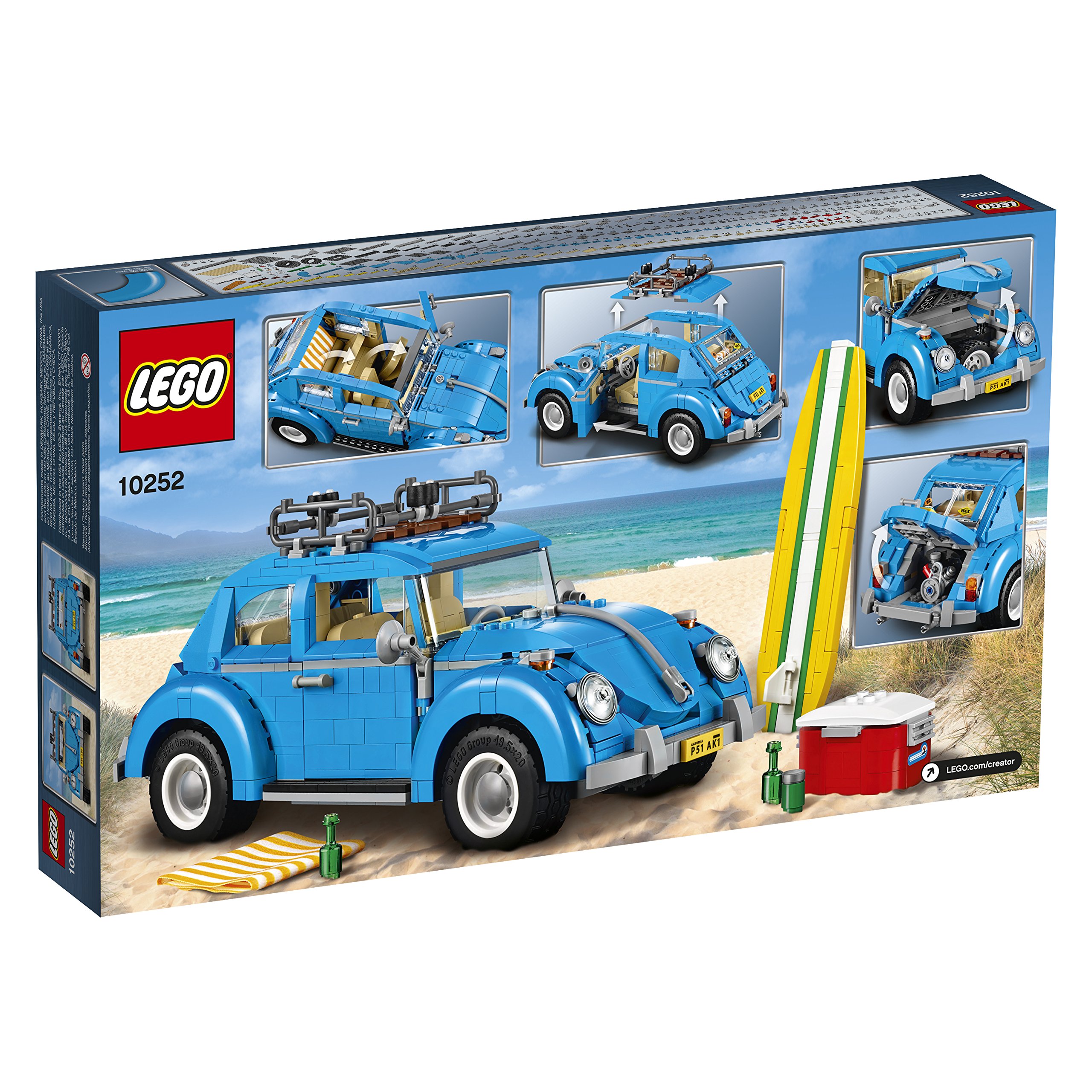 Foto 6 pulgar | Lego Creator Expert Volkswagen Beetle - Venta Internacional