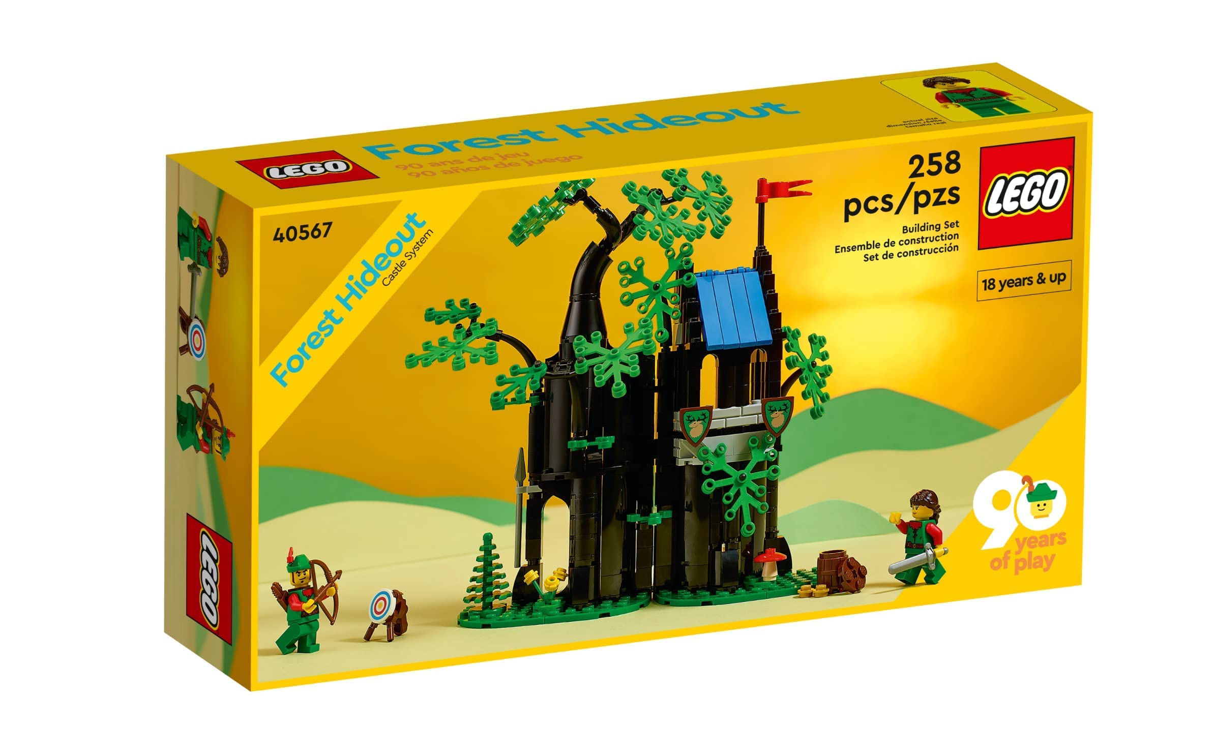 Set de Construcción Lego 40567 Forestmen Forest Hideout 258 Piezas - Venta Internacional