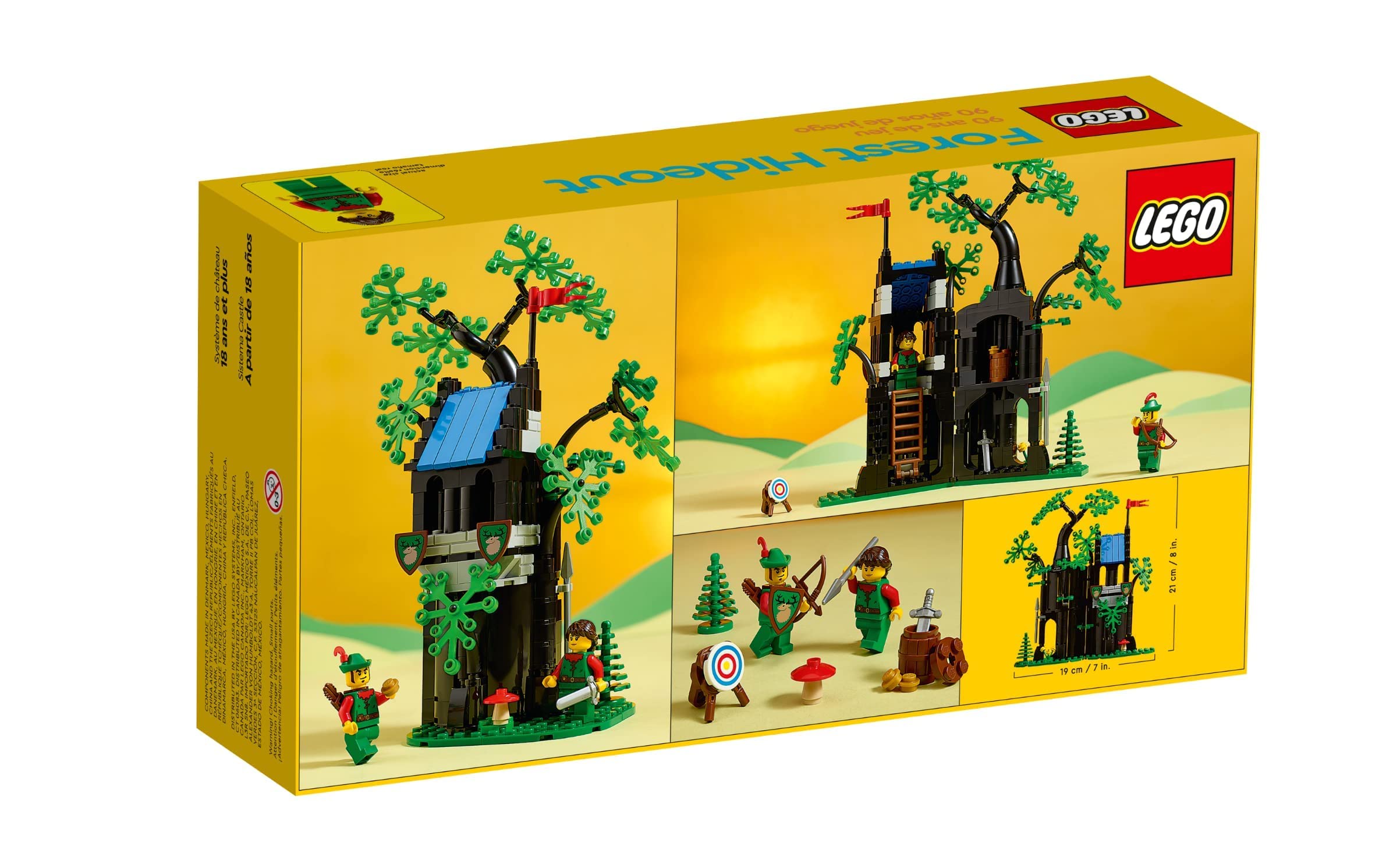 Foto 4 pulgar | Set de Construcción Lego 40567 Forestmen Forest Hideout 258 Piezas - Venta Internacional