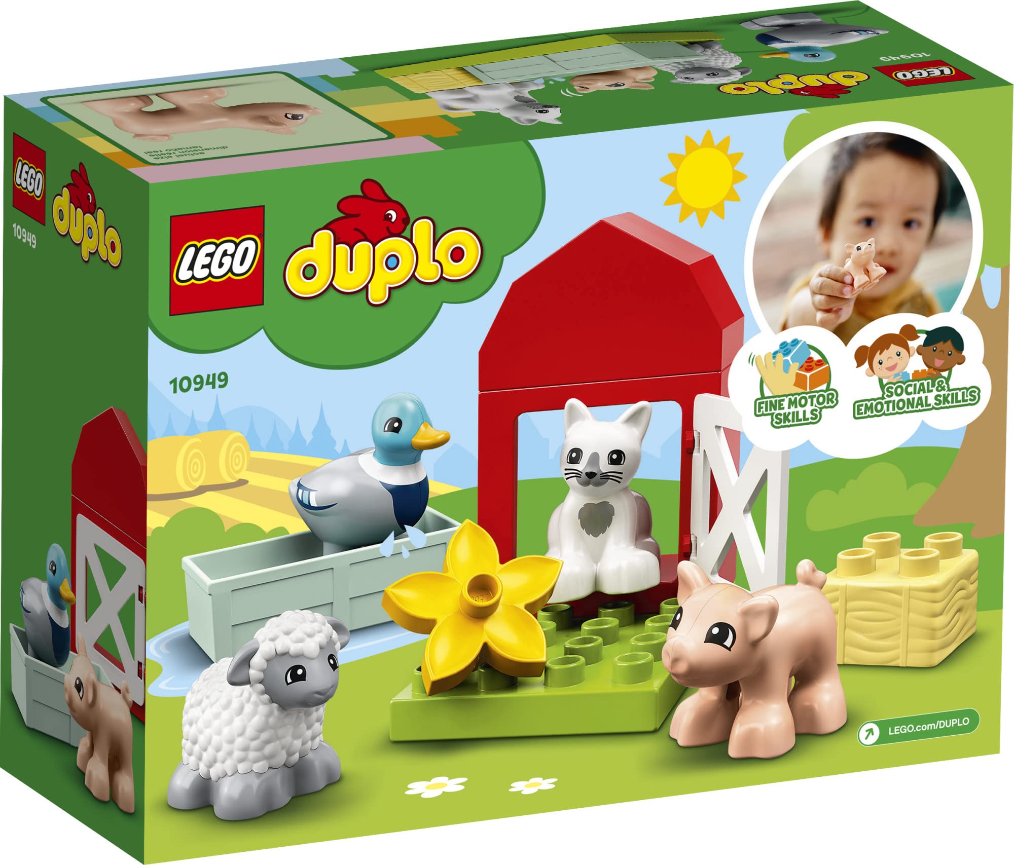 Foto 7 pulgar | Lego Duplo Town Farm Animal Care 10949 - Venta Internacional