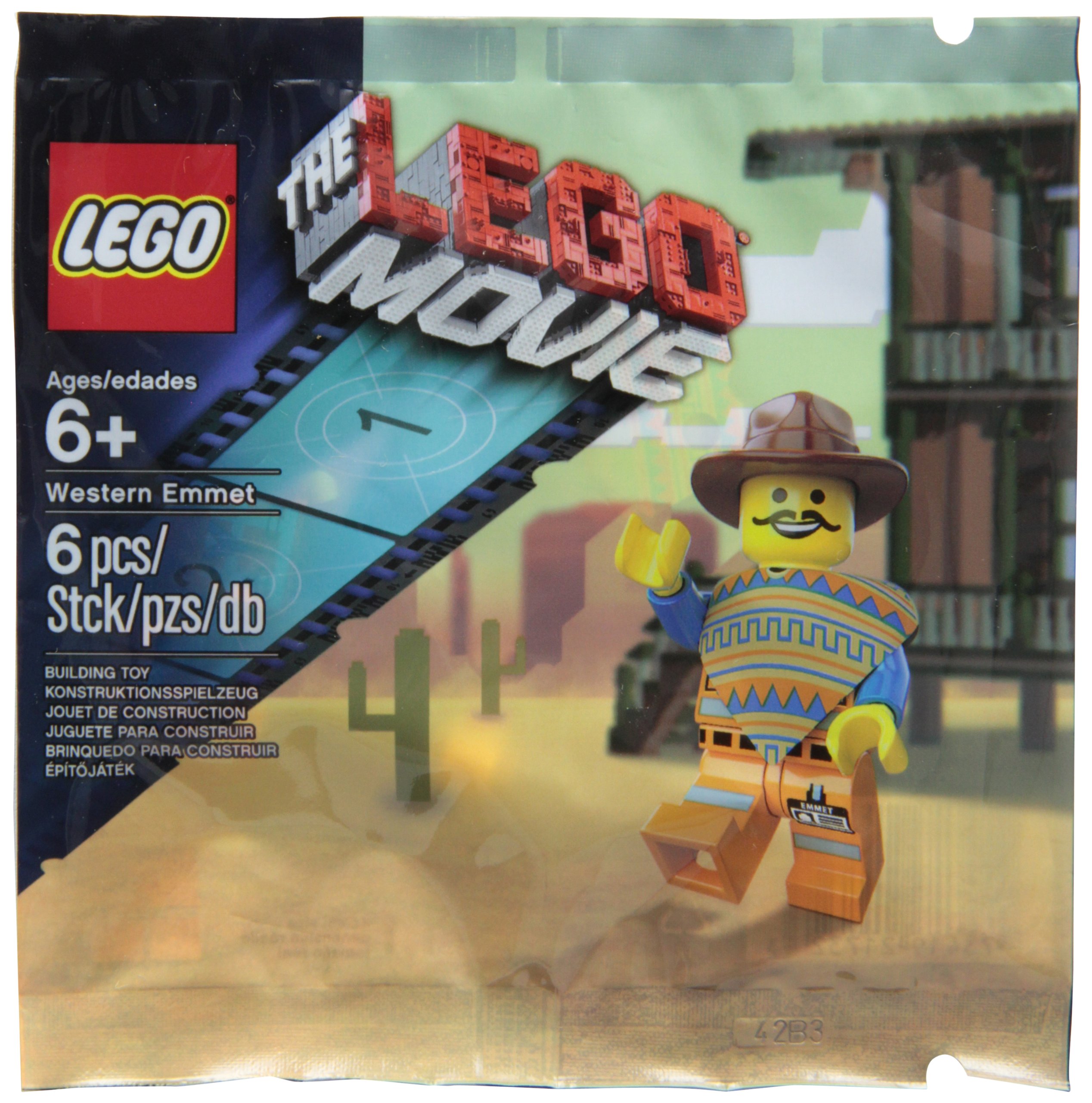 Figura Lego Lego Western Emmet The Movie Exclusiva - Venta Internacional.