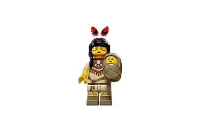 Foto 1 | Minifigura Lego Serie 15 Coleccionable 71011 Mujer Tribal - Venta Internacional.