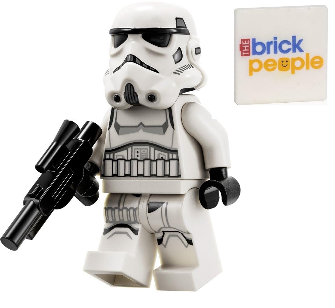 Minifigura Lego Star Wars Imperial Stormtrooper Con Bláster - Venta Internacional.