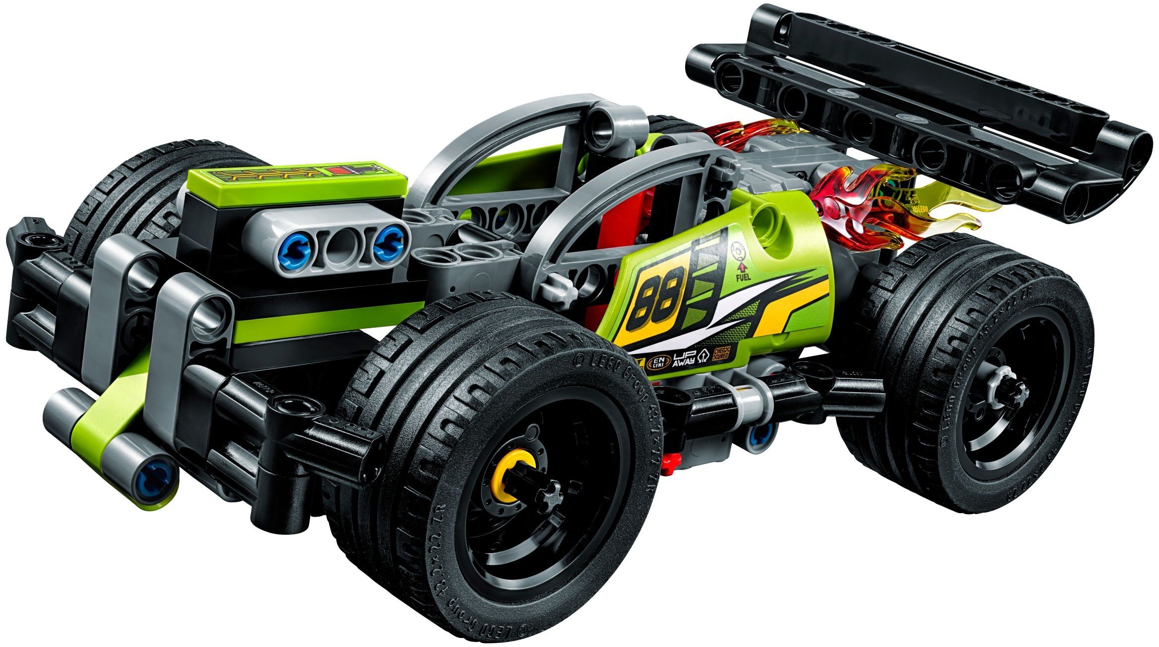 Set De Construcción Lego Technic Whack Racing Car 42072 135 Piezas - Venta Internacional.