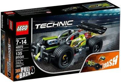 Foto 2 | Set De Construcción Lego Technic Whack Racing Car 42072 135 Piezas - Venta Internacional.
