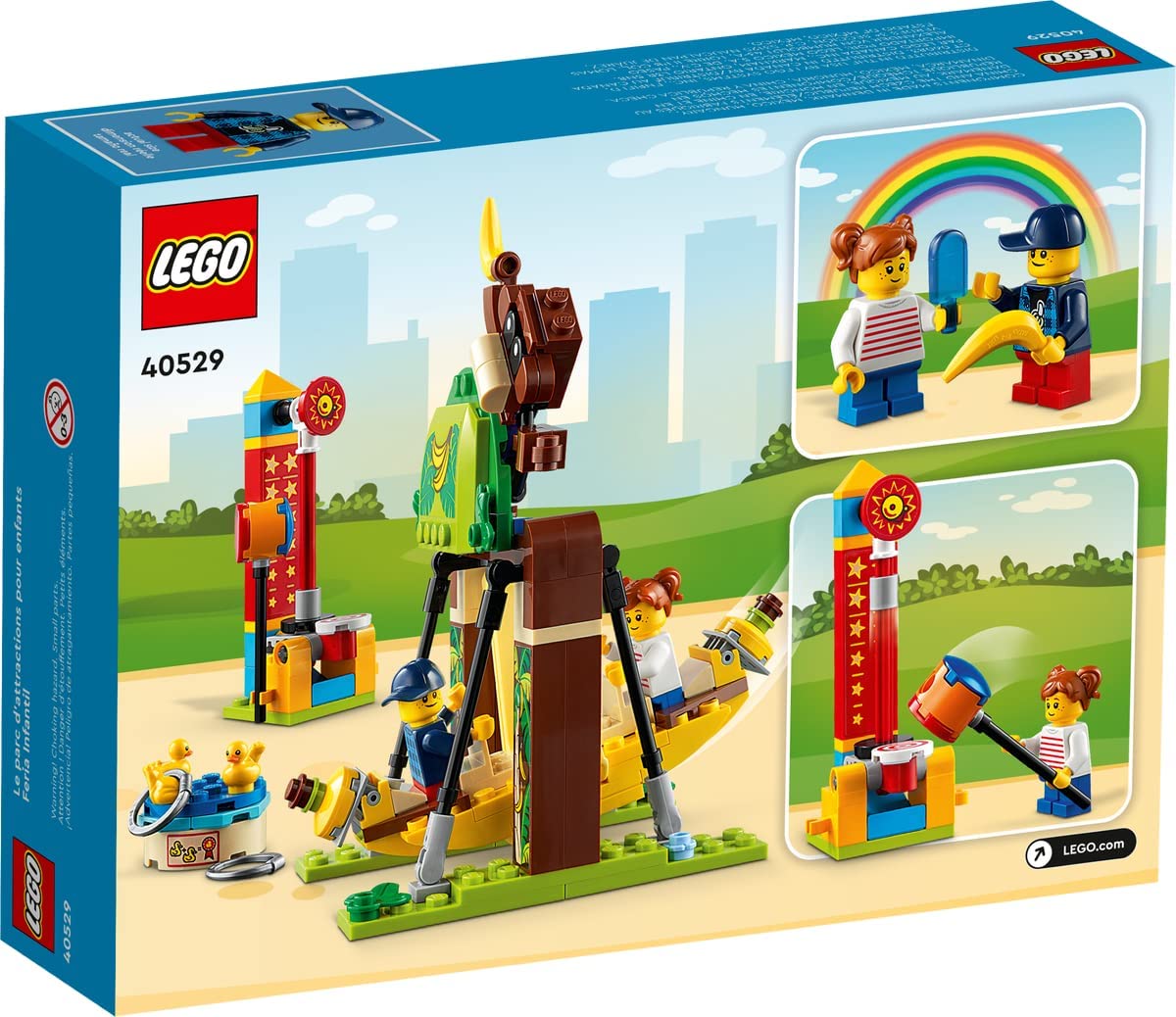 Foto 2 | Set De Construcción Del Parque De Atracciones Infantil Lego City 40529 (170 Piezas) - Venta Internacional.