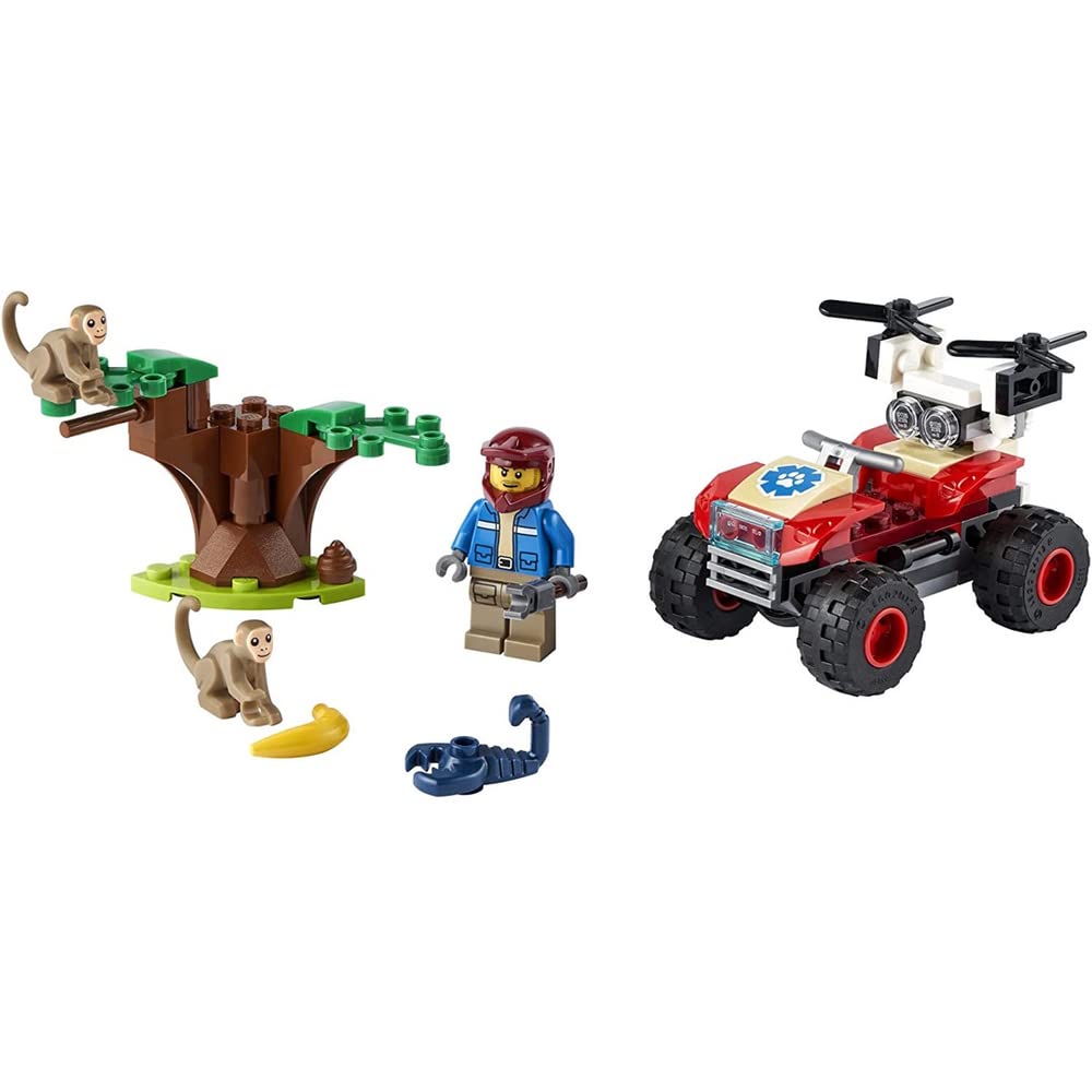 Foto 3 pulgar | Kit De Construcción Lego City Wildlife Rescue Atv 60300 (74 Piezas) - Venta Internacional.
