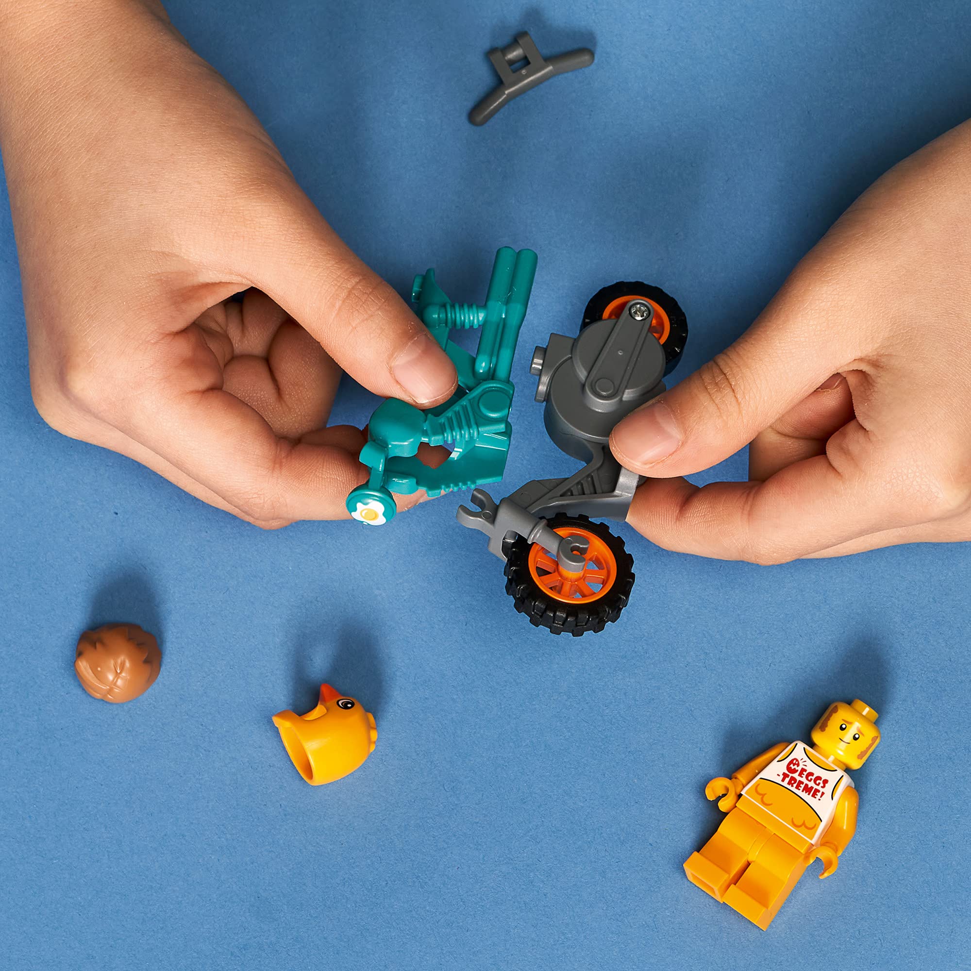 Foto 6 pulgar | Kit de Construcción Lego City Chicken Stunt Bike 60310 para Niños - Venta Internacional