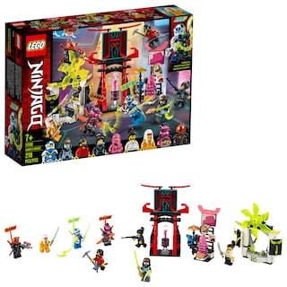 Foto 1 | Kit de Construcción Lego Ninjago Gamer's Market 71708 218 Piezas - Venta Internacional