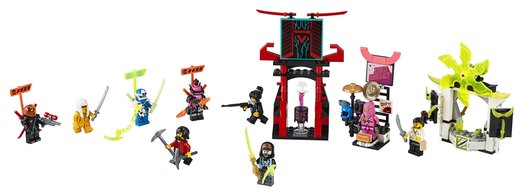 Foto 3 pulgar | Kit de Construcción Lego Ninjago Gamer's Market 71708 218 Piezas - Venta Internacional