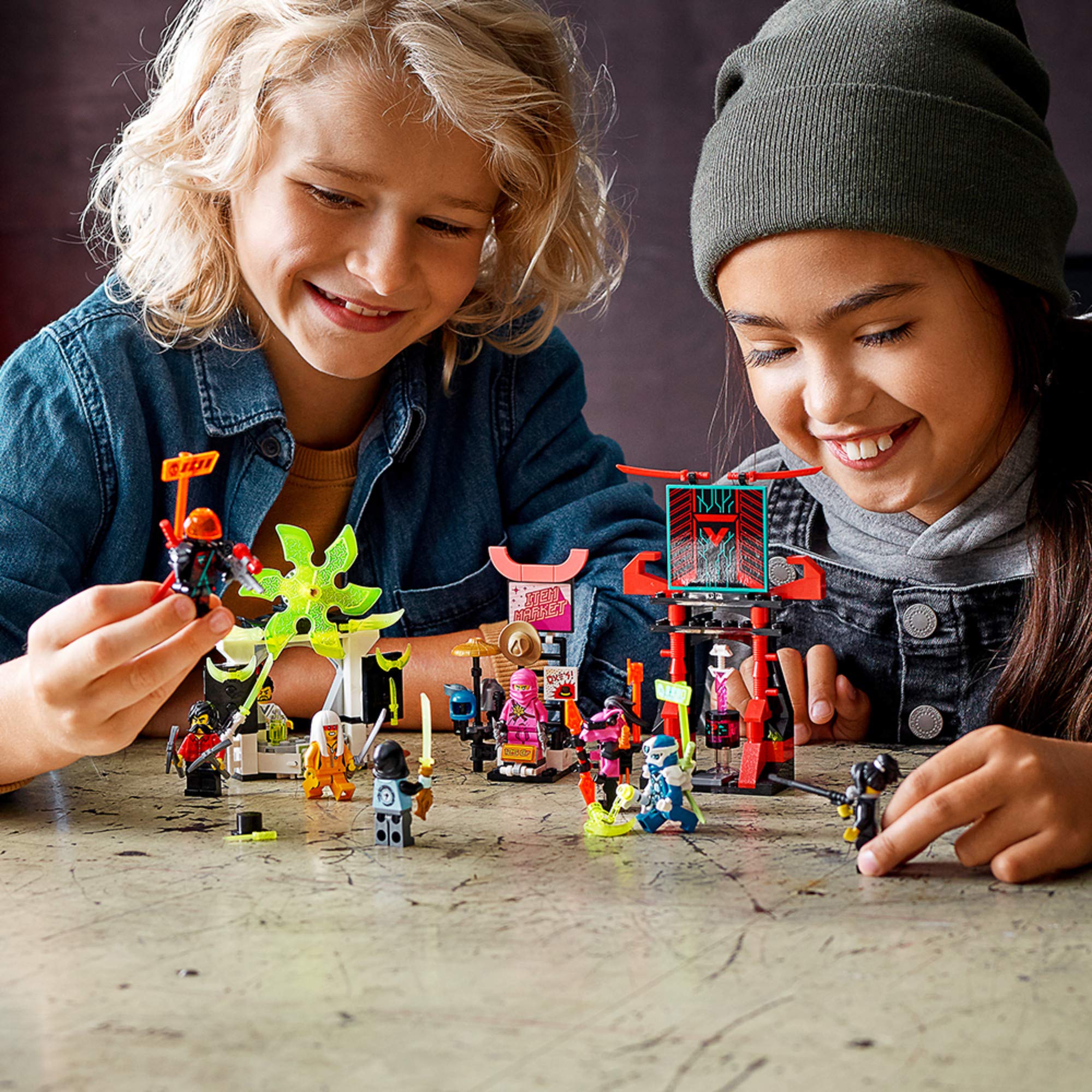 Foto 4 pulgar | Kit de Construcción Lego Ninjago Gamer's Market 71708 218 Piezas - Venta Internacional