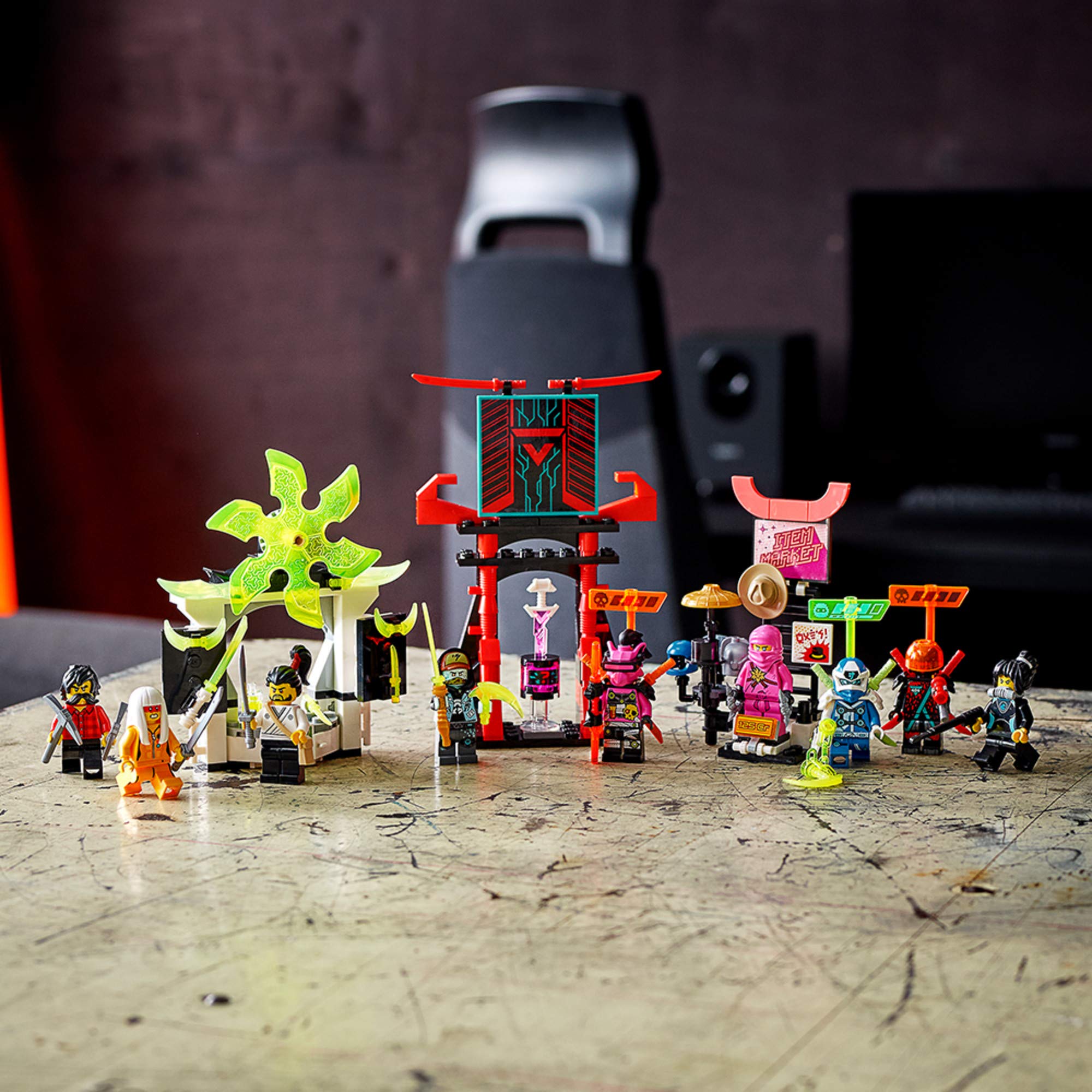 Foto 7 pulgar | Kit de Construcción Lego Ninjago Gamer's Market 71708 218 Piezas - Venta Internacional