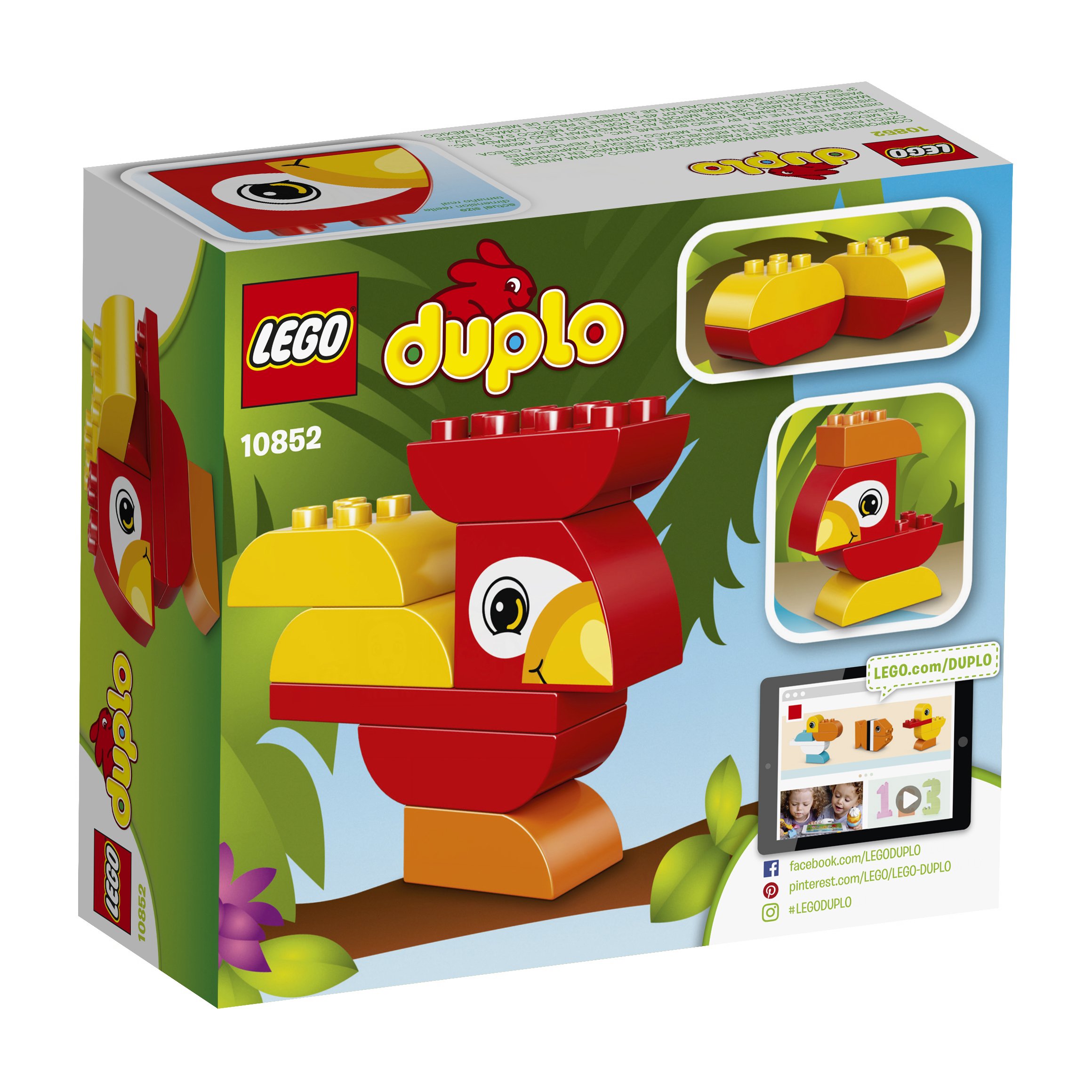 Foto 4 pulgar | Kit De Construcción Lego Duplo My First Bird 10852- Venta Internacional