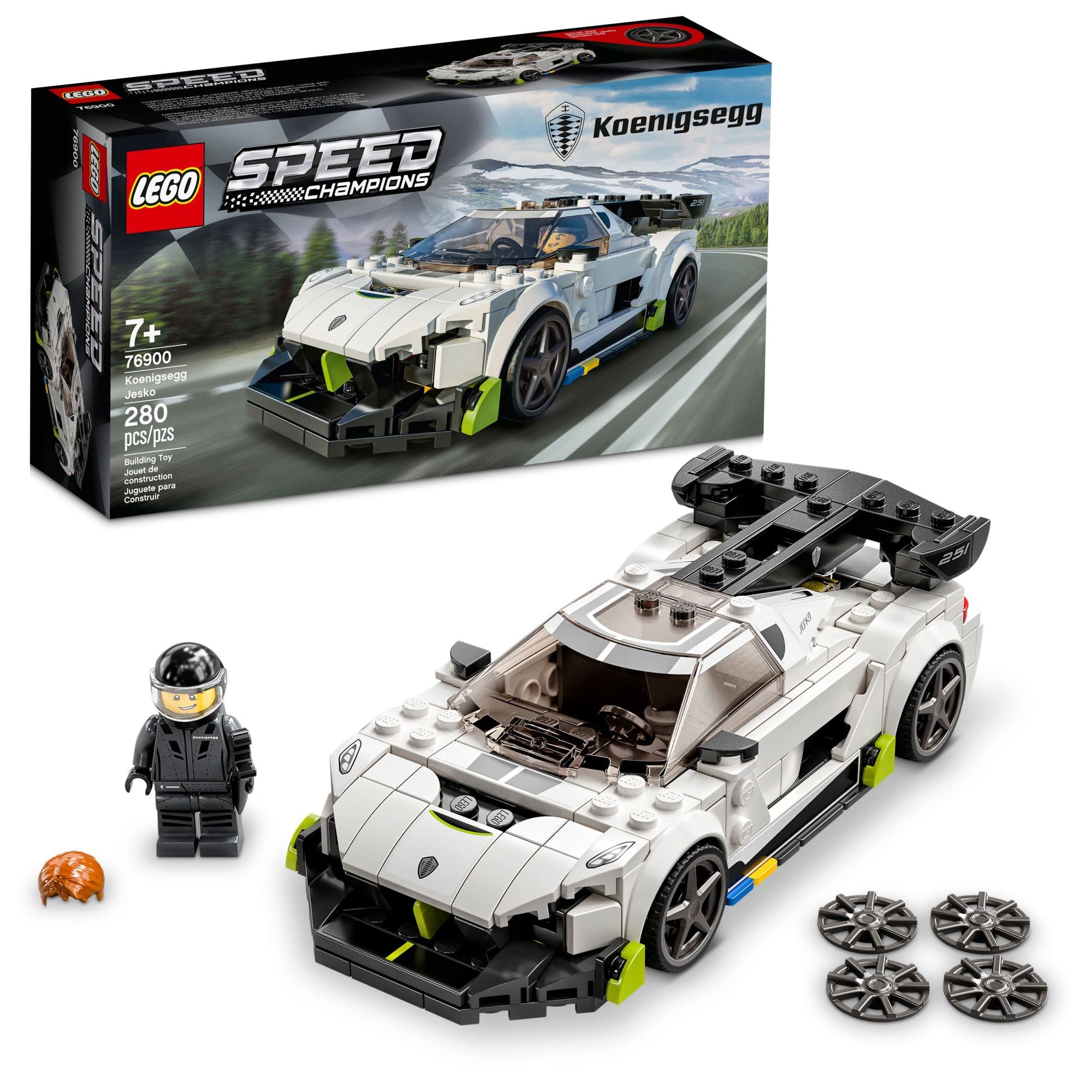 Foto 2 pulgar | Coche de Juguete Lego Speed Champions Koenigsegg Jesko 76900 para Niños - Venta Internacional