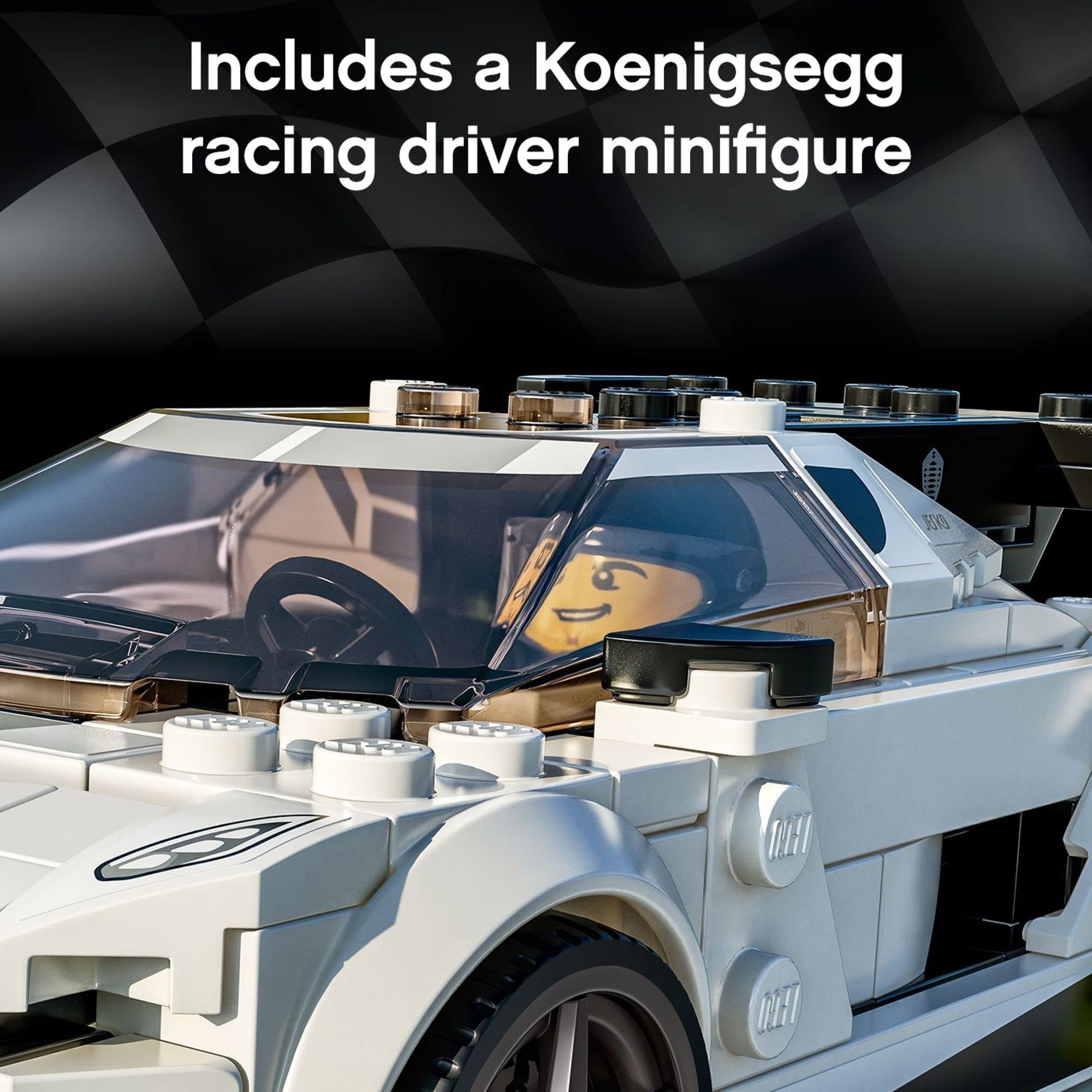 Foto 6 | Coche de Juguete Lego Speed Champions Koenigsegg Jesko 76900 para Niños - Venta Internacional