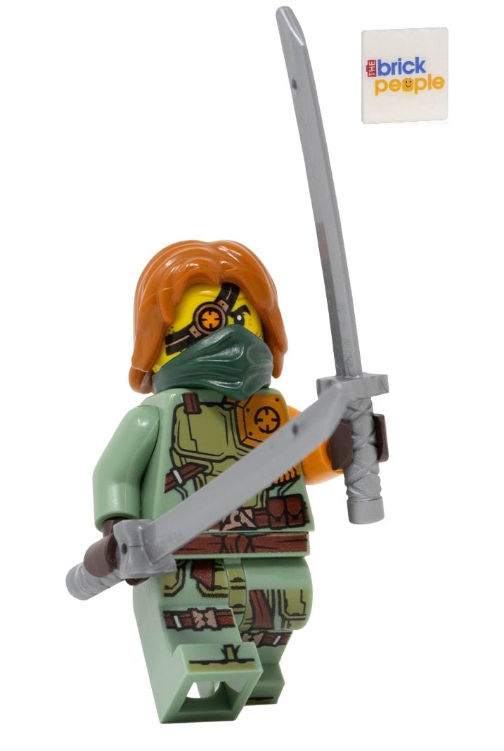 Minifigura Lego Ninjago Ronin Con Espadas Dobles De 5 Cm De Altura - Venta Internacional