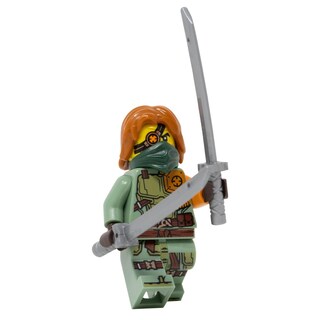 Foto 2 | Minifigura Lego Ninjago Ronin Con Espadas Dobles De 5 Cm De Altura - Venta Internacional