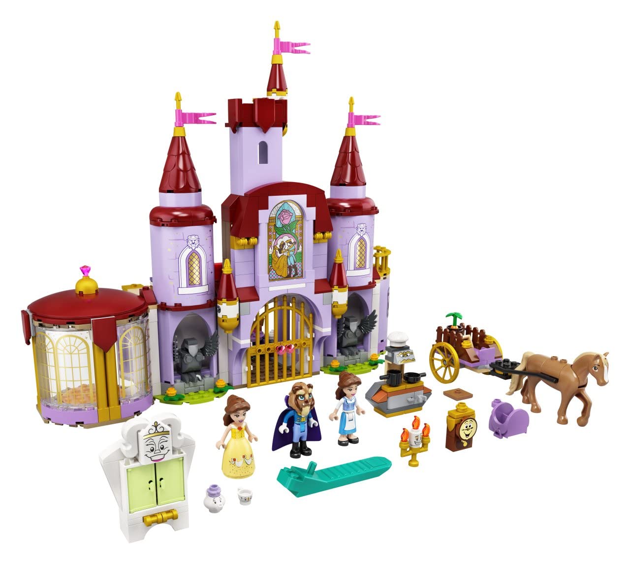 Foto 4 | Kit De Construcción Lego Disney El Castillo De Bella Y La Bestia 43196 - Venta Internacional.