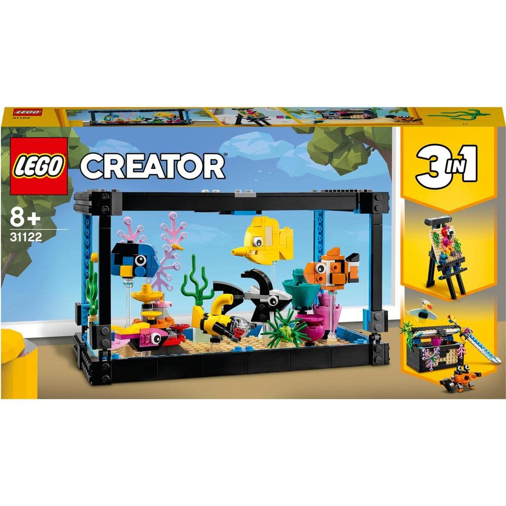 Foto 3 pulgar | Pecera Lego Creator 31122 Brickheadz Pets Goldfish - Venta Internacional