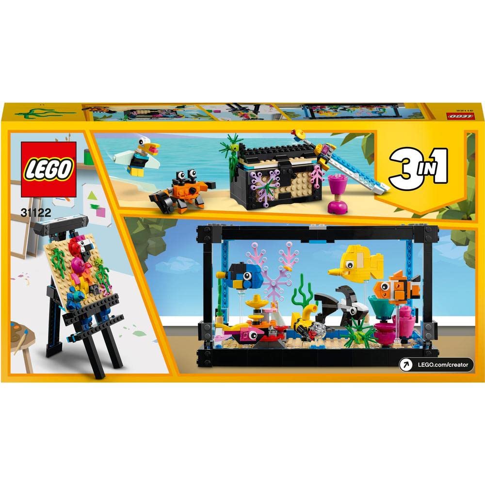 Foto 7 pulgar | Pecera Lego Creator 31122 Brickheadz Pets Goldfish - Venta Internacional