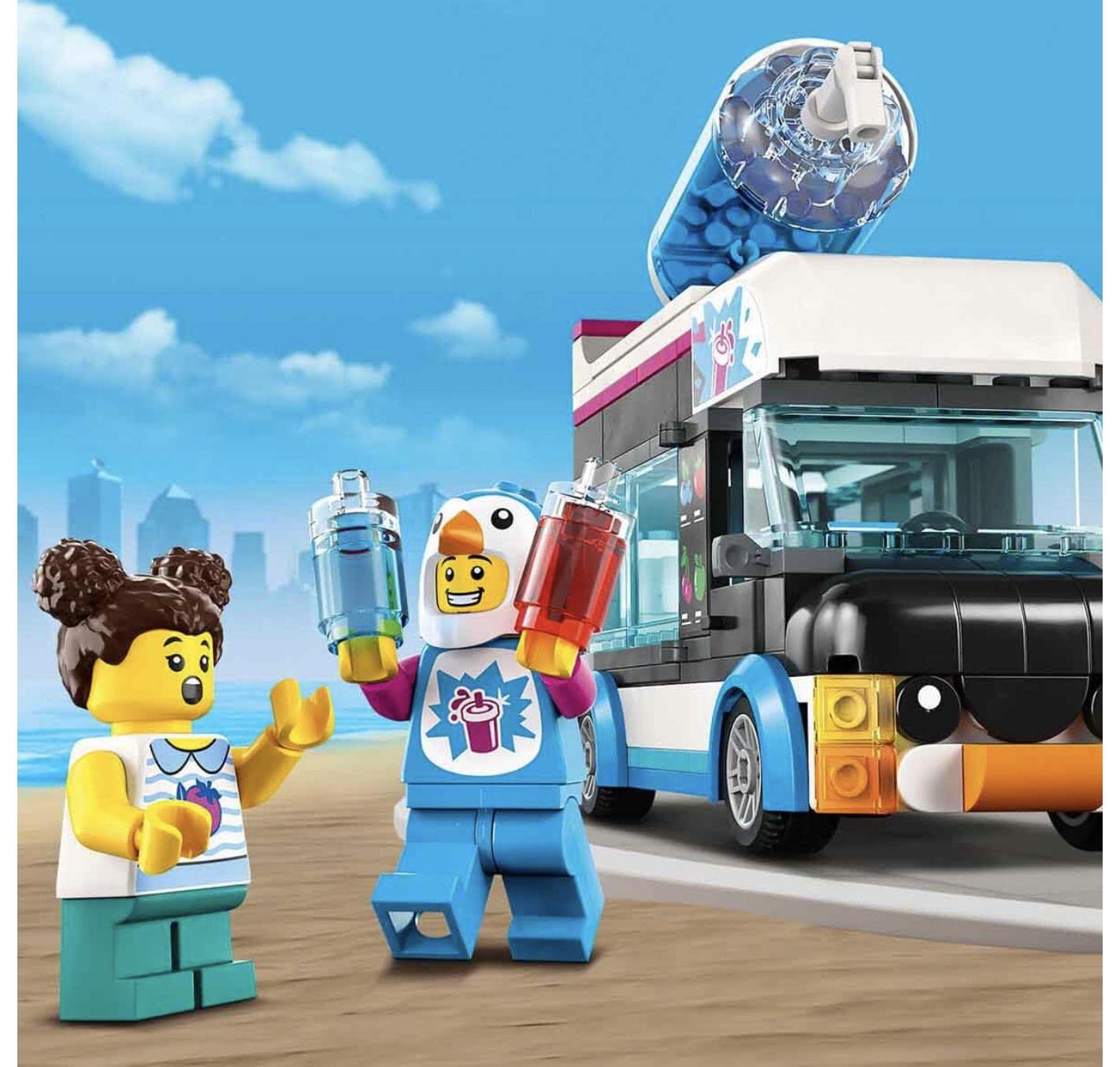Foto 5 pulgar | Bloques De Juguete Lego City 60384 Penguin Slushy Van, 194 Piezas - Venta Internacional.