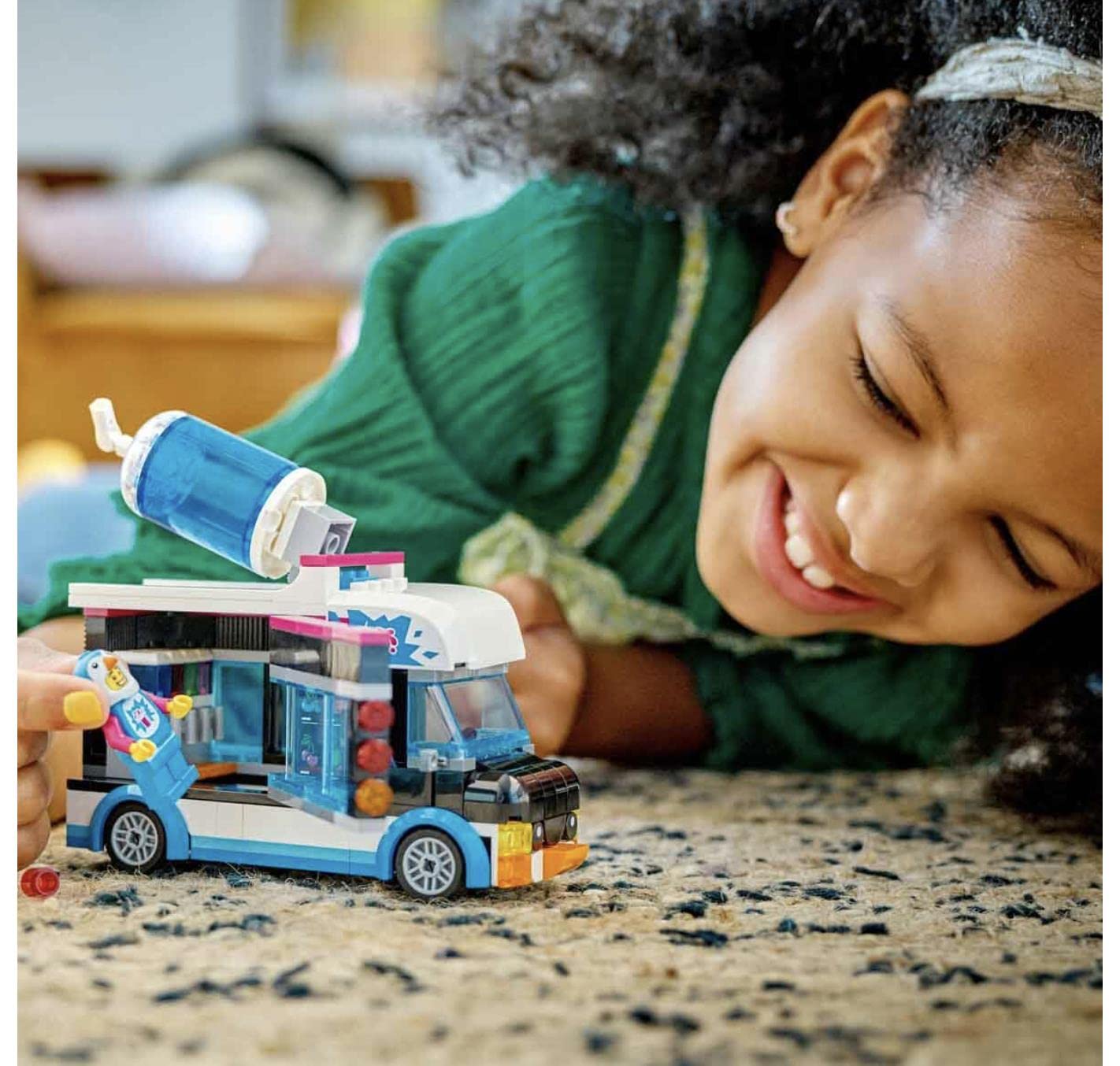 Foto 5 | Bloques De Juguete Lego City 60384 Penguin Slushy Van, 194 Piezas - Venta Internacional.