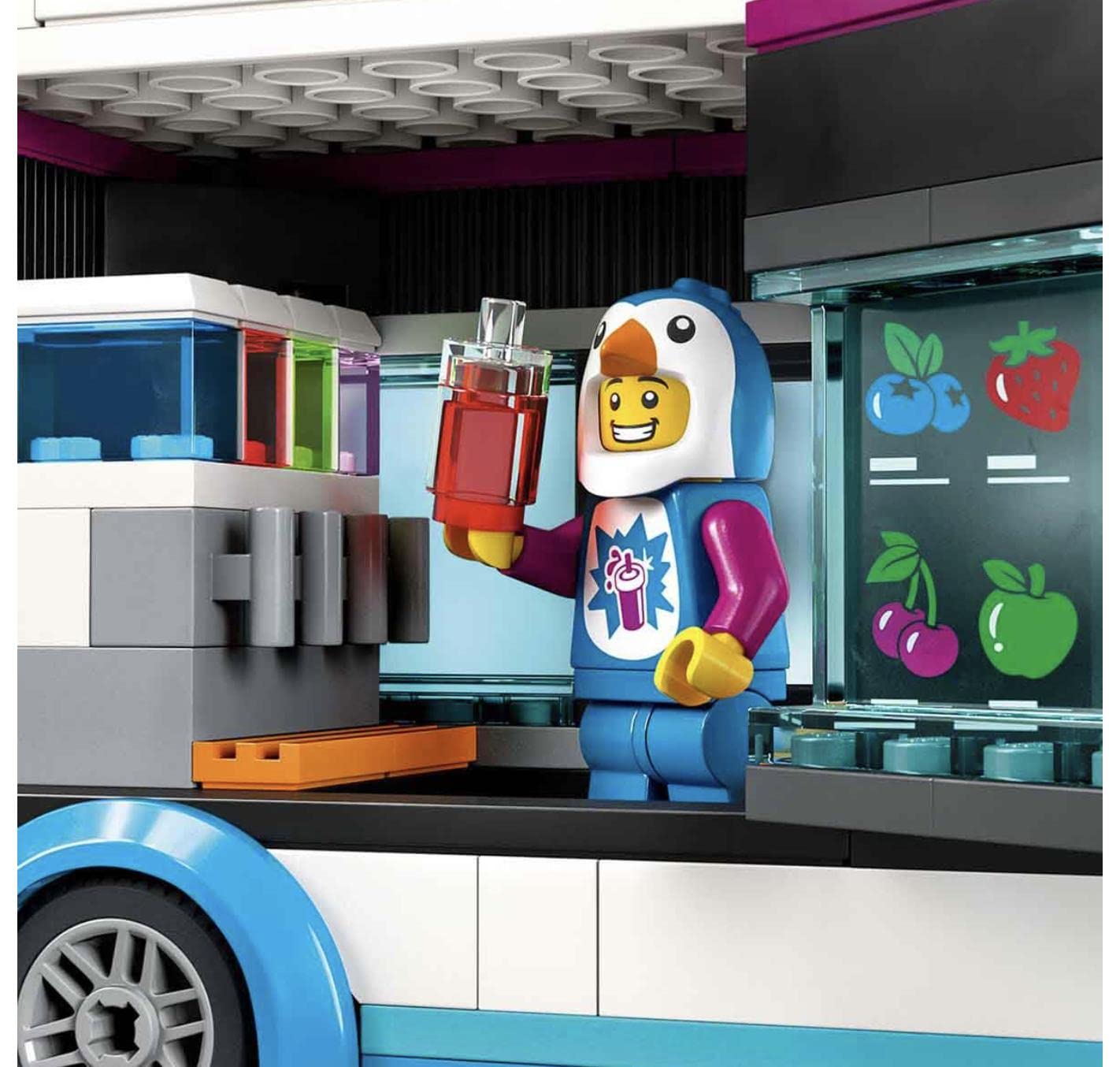 Foto 7 pulgar | Bloques De Juguete Lego City 60384 Penguin Slushy Van, 194 Piezas - Venta Internacional.