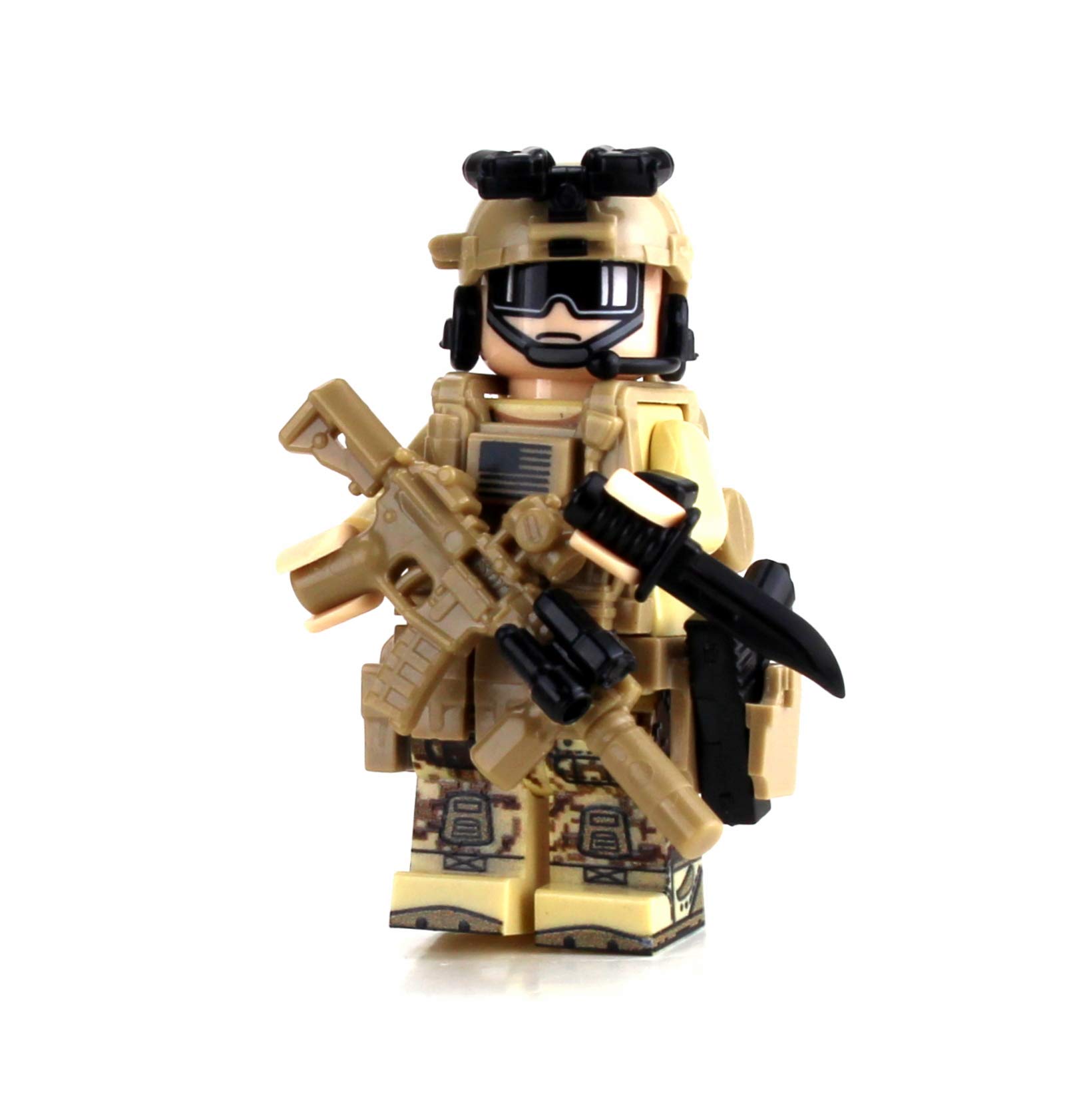 Foto 3 pulgar | Minifigura Lego Battle Brick Seal Team Six Commando Custom 1 - Venta Internacional