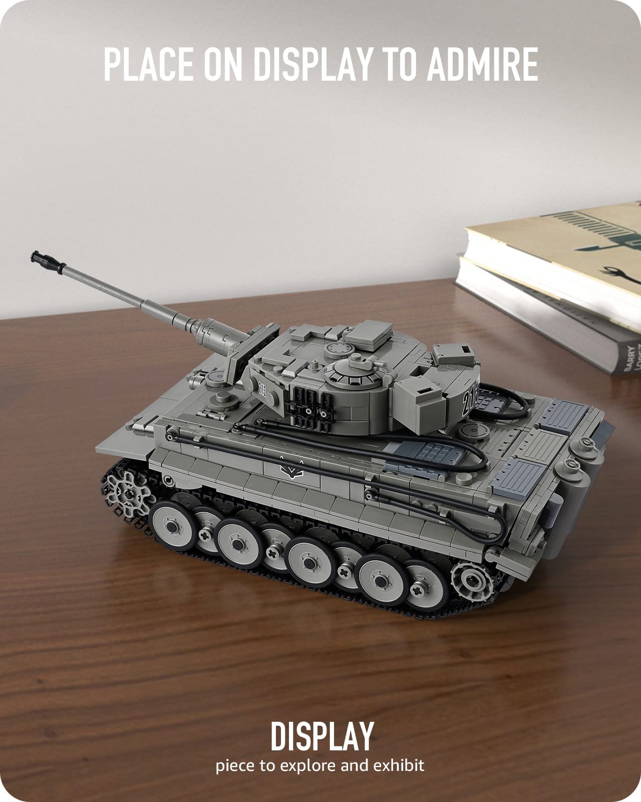Foto 4 pulgar | Set de Construcción Nifeliz Tiger Heavy Tank 1776 Piezas - Venta Internacional