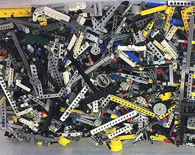 Foto 1 | Piezas Aleatorias Lego Bulk Lot Technic Engranajes Y Vigas 1 Kg - Venta Internacional