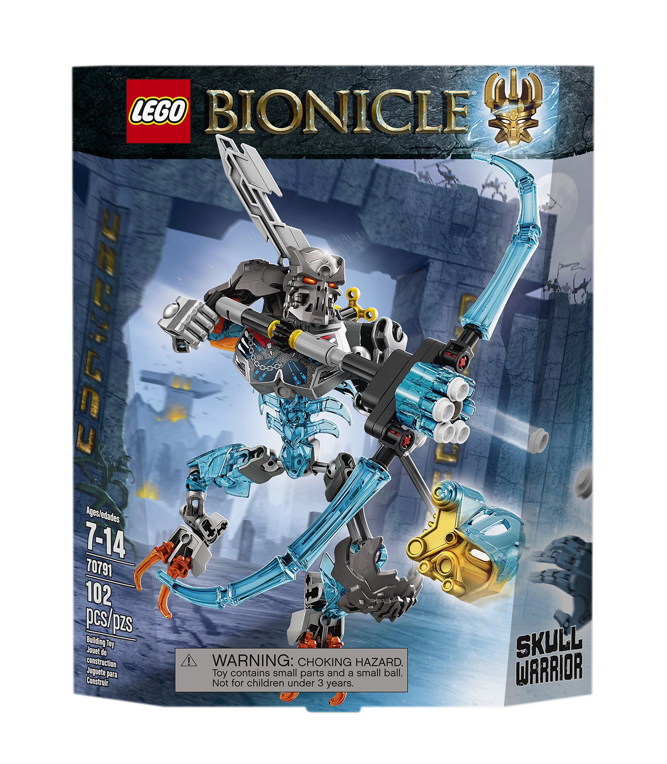 Foto 2 | Lego Bionicle 70791 Skull Warrior - Venta Internacional