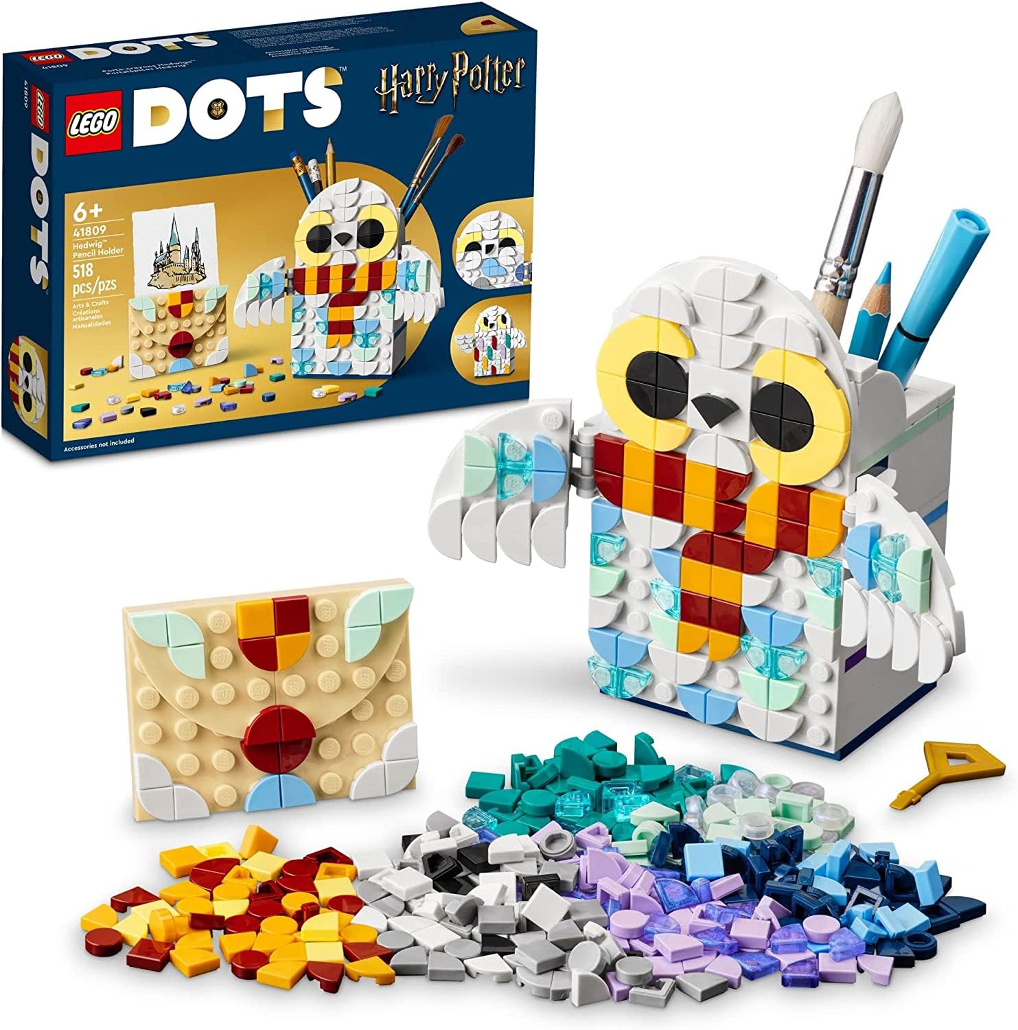 Set De Construcción Lego Dots 41809 Hedwig Pen Stand - Venta Internacional.