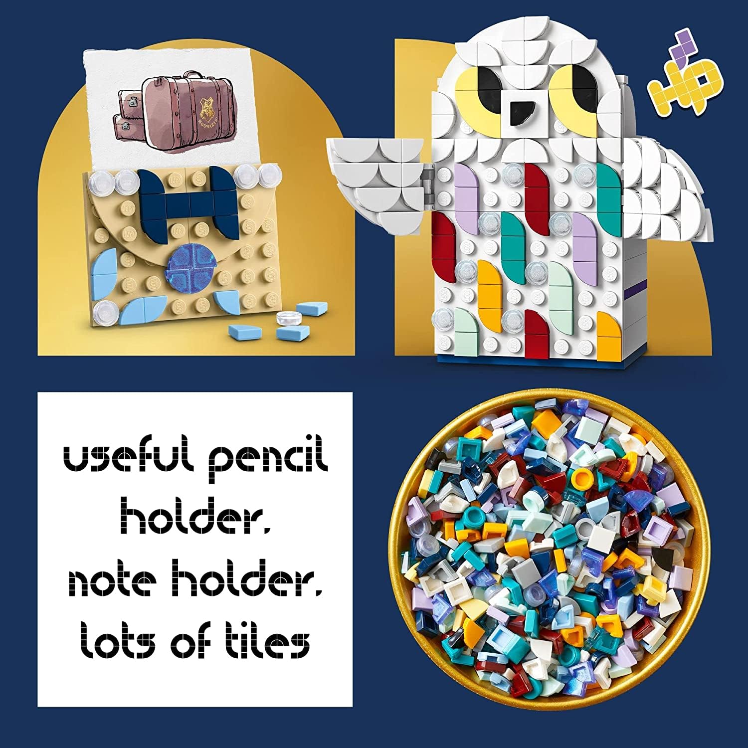Foto 4 pulgar | Set De Construcción Lego Dots 41809 Hedwig Pen Stand - Venta Internacional.