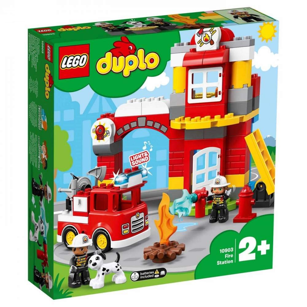 Bloques de Construcción Lego Duplo Town Fire Station 10903 76 Piezas - Venta Internacional