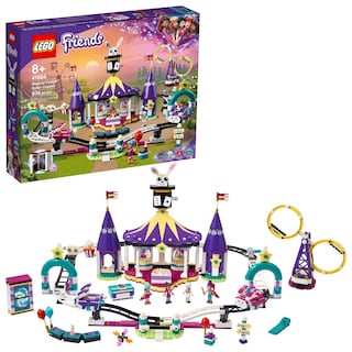Foto 1 | Kit de Construcción Lego Friends Magical Funfair Roller Coaster 41685 - Venta Internacional