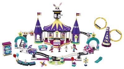 Foto 2 | Kit de Construcción Lego Friends Magical Funfair Roller Coaster 41685 - Venta Internacional