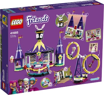 Foto 4 | Kit de Construcción Lego Friends Magical Funfair Roller Coaster 41685 - Venta Internacional