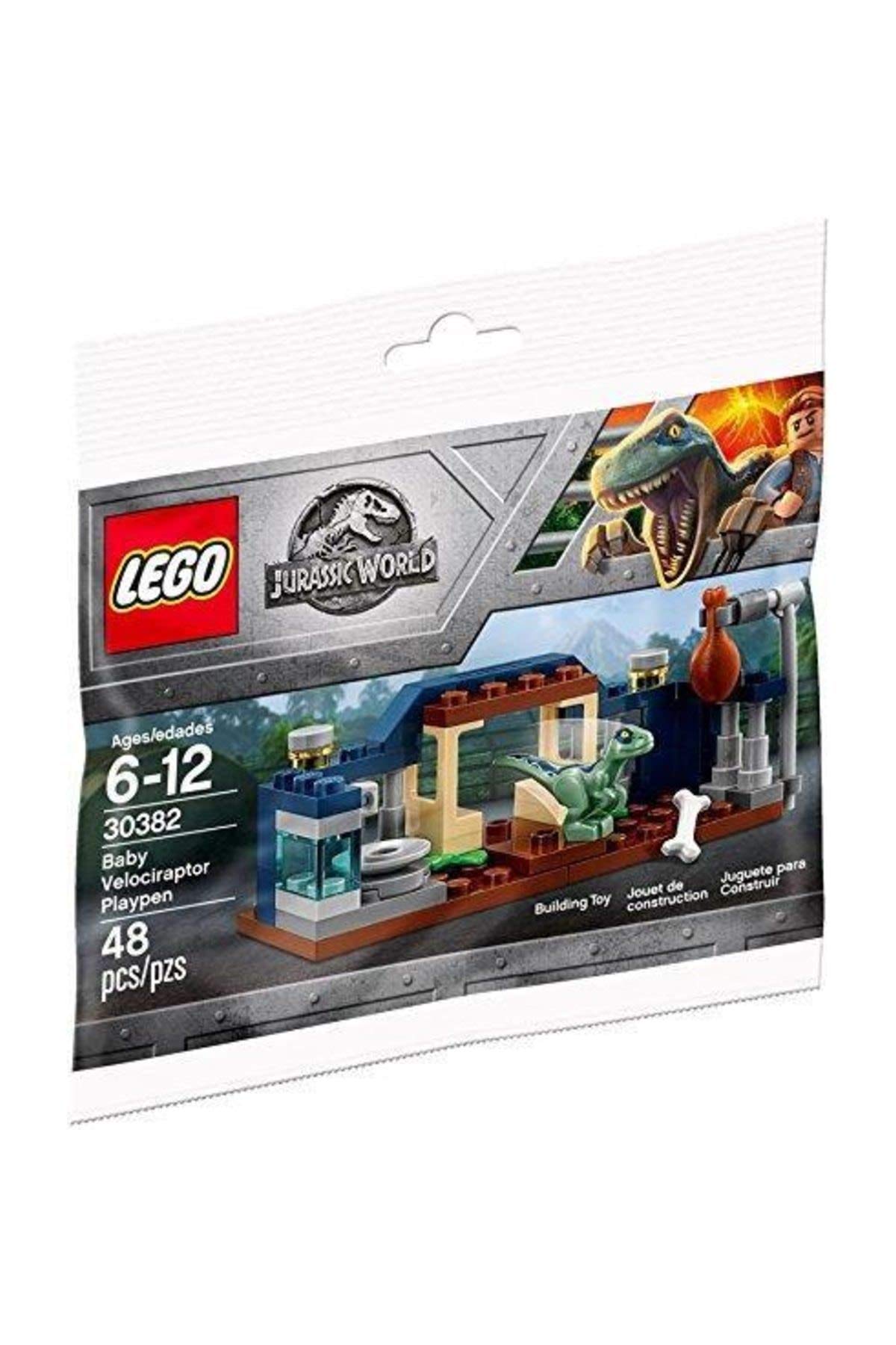 Juguete Lego Jurassic World Baby Velociraptor Playpen 30382 - Venta Internacional.
