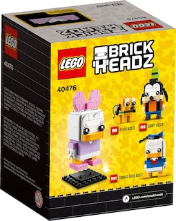 Foto 2 | Juguete Lego Disney Brickheadz 40476 Daisy Duck De 10 Cm De Altura - Venta Internacional