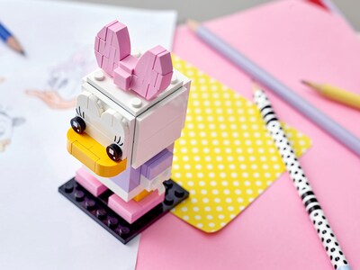 Foto 5 | Juguete Lego Disney Brickheadz 40476 Daisy Duck De 10 Cm De Altura - Venta Internacional