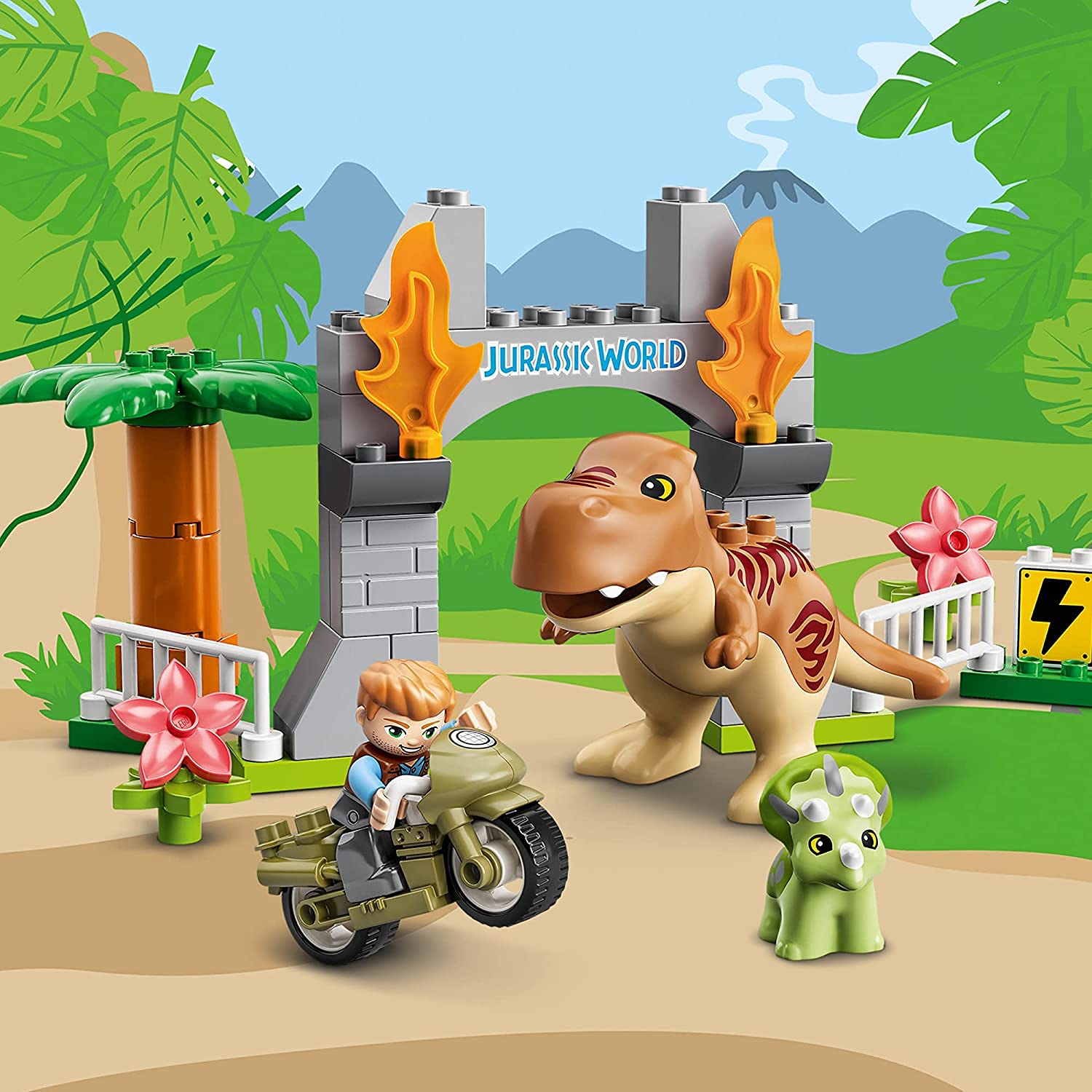 Foto 4 pulgar | Juguete De Construcción Lego Duplo Jurassic World T. Rex 10939 36 Piezas - Venta Internacional.